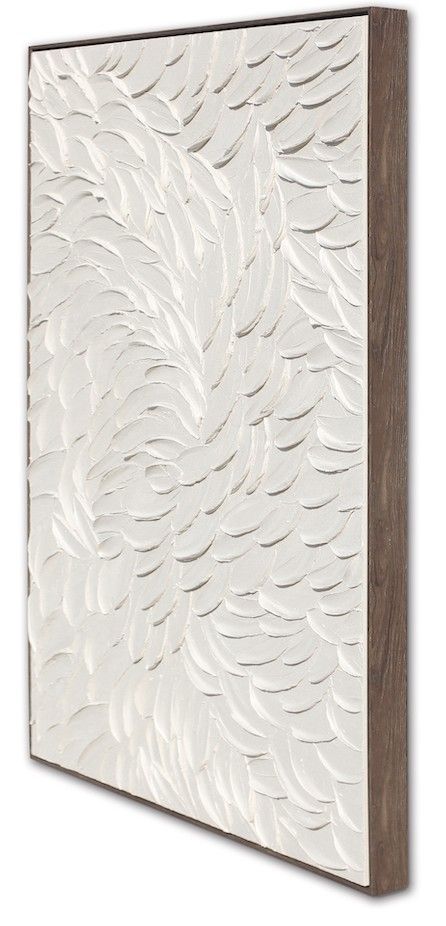 Schilderij Ivory Petals OAF-020 Original Art B90 x H140 cm