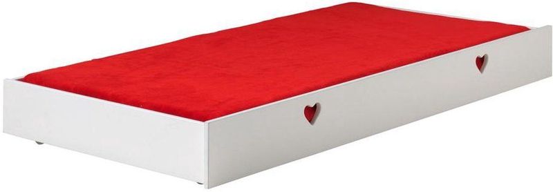 Vipack - Bedbank Amori - Wit - 90 x 200 cm - Met Slaaplade