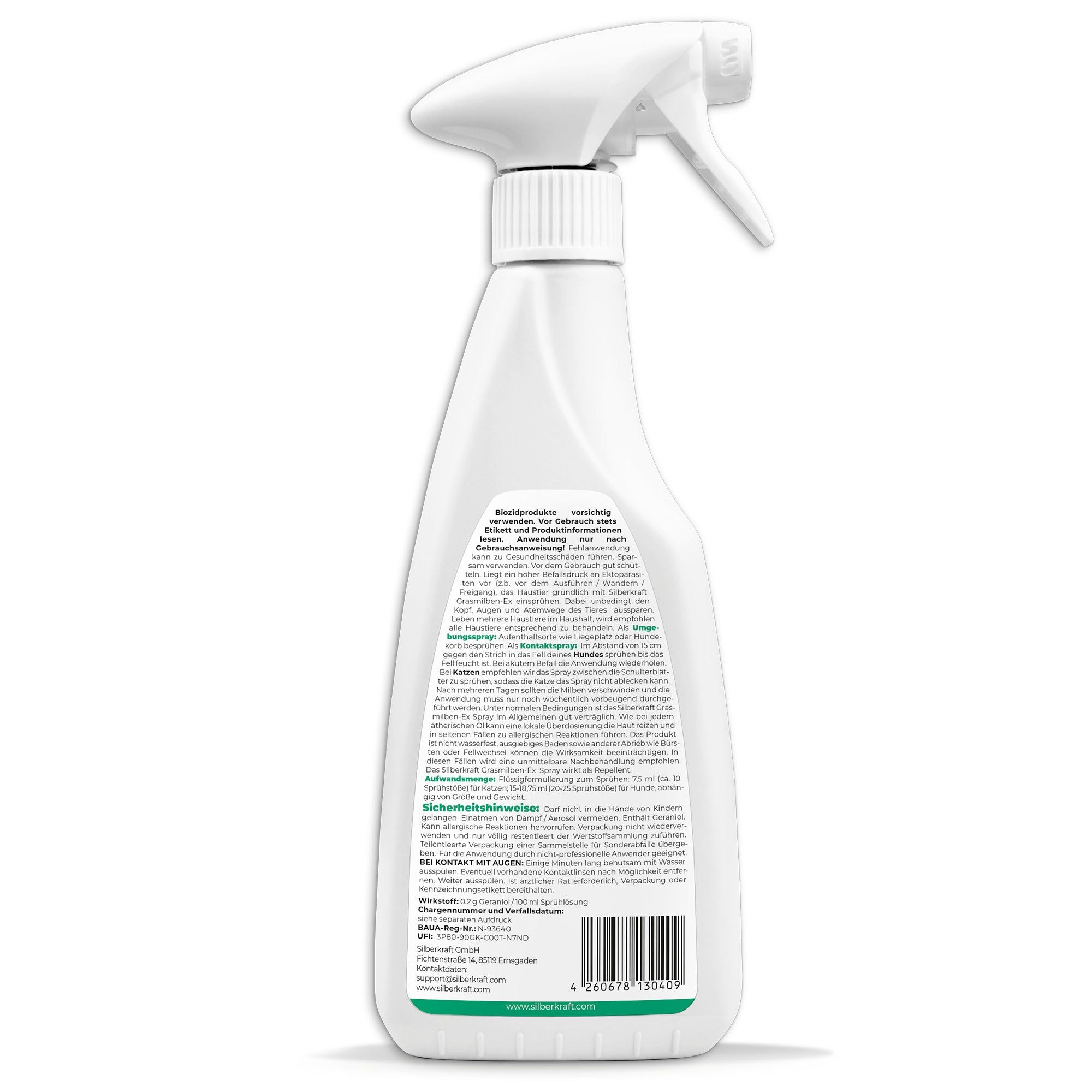 SILBERKRAFT Milbenspray Hunde