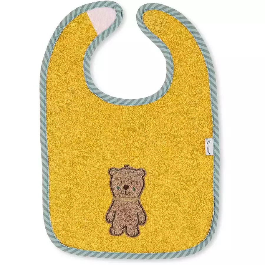 Sterntaler Klettlätzchen 38 x 26 cm 3er Set gelb