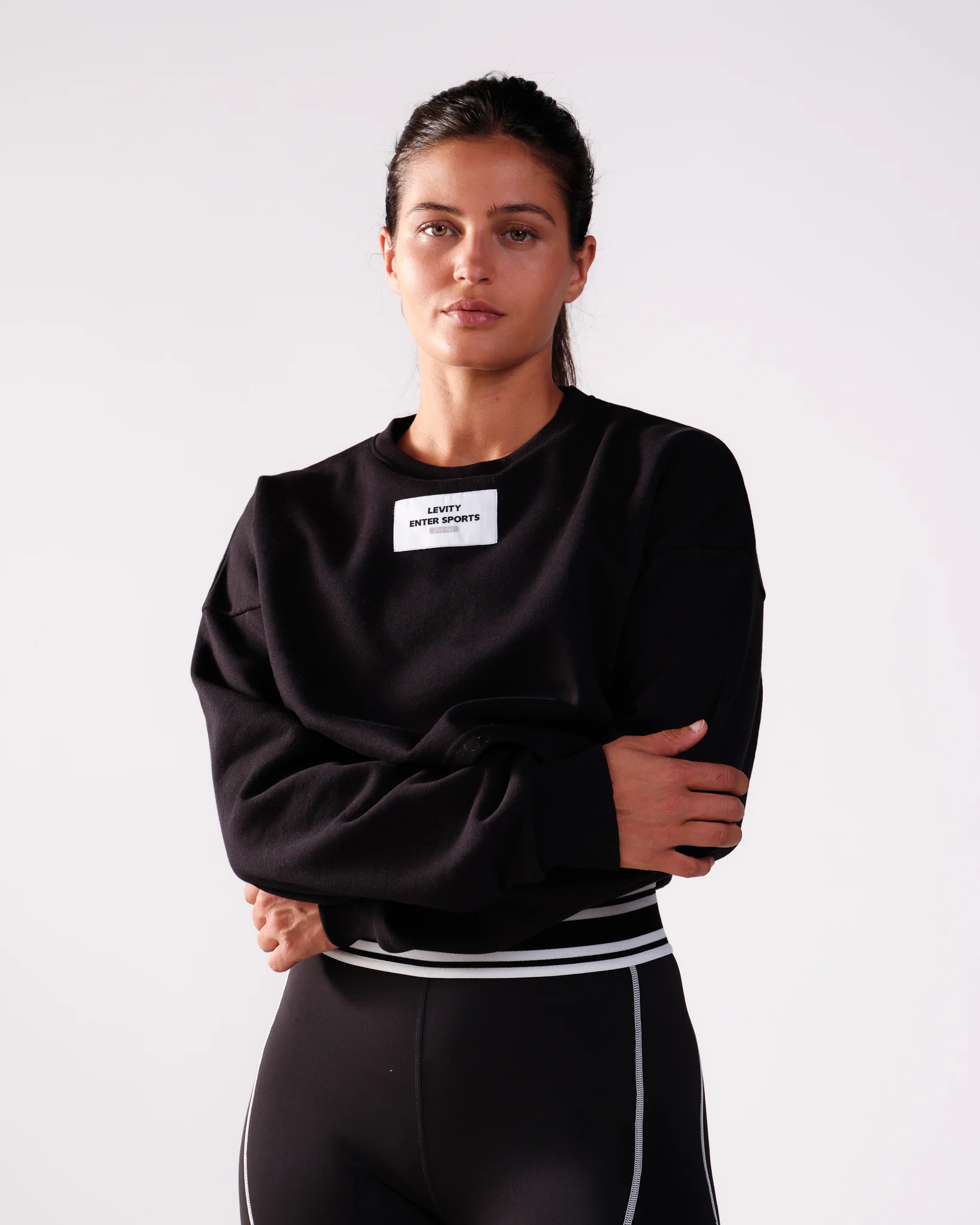 LEVITY Black'n White LS Black