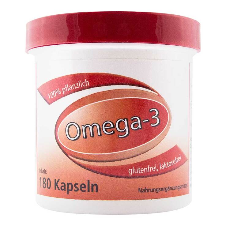 Omega 3 100% pflanzlich Gerimed Kapseln, 180 St