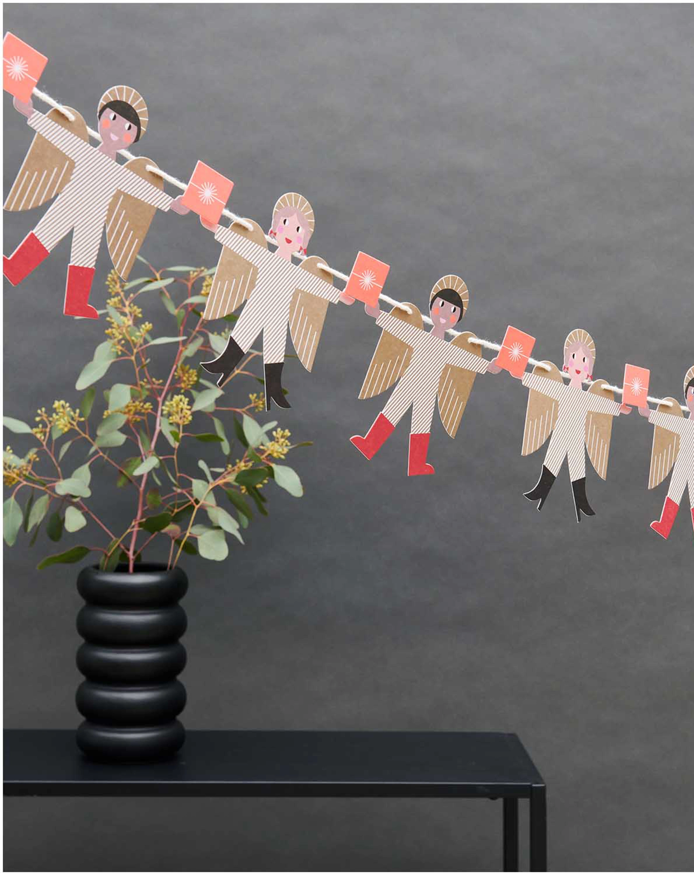 Girlande I LOVE CHRISTMAS - ENGEL (3m)