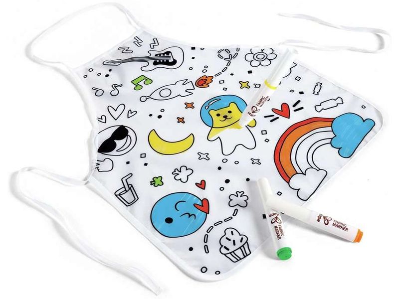 Hape Ausmal-Schürze Schürze zum Ausmalen
