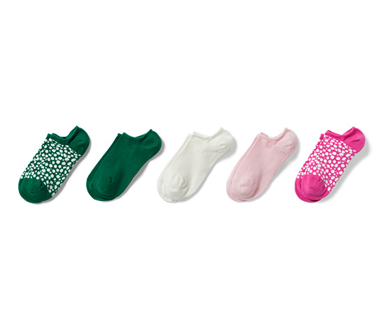 5 Paar Sneakersocken