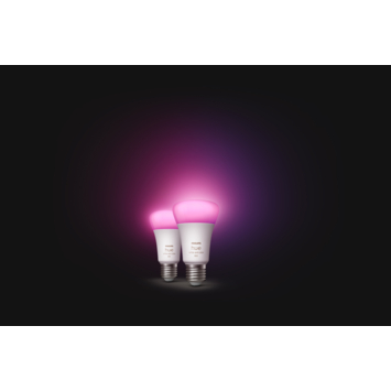 Philips Hue e27 9w white & color 2 pack