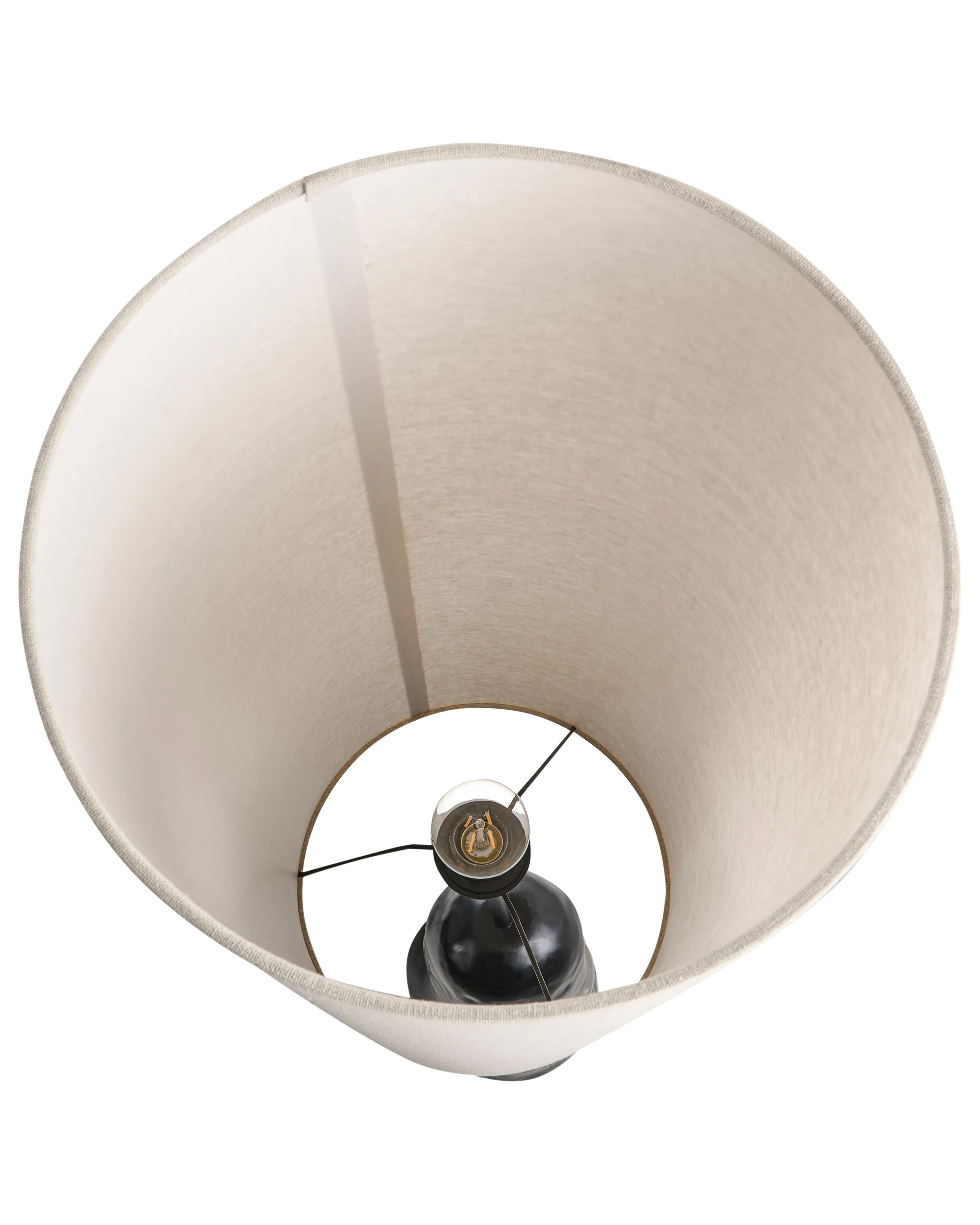 Staande lamp SELB Keramiek Zwart