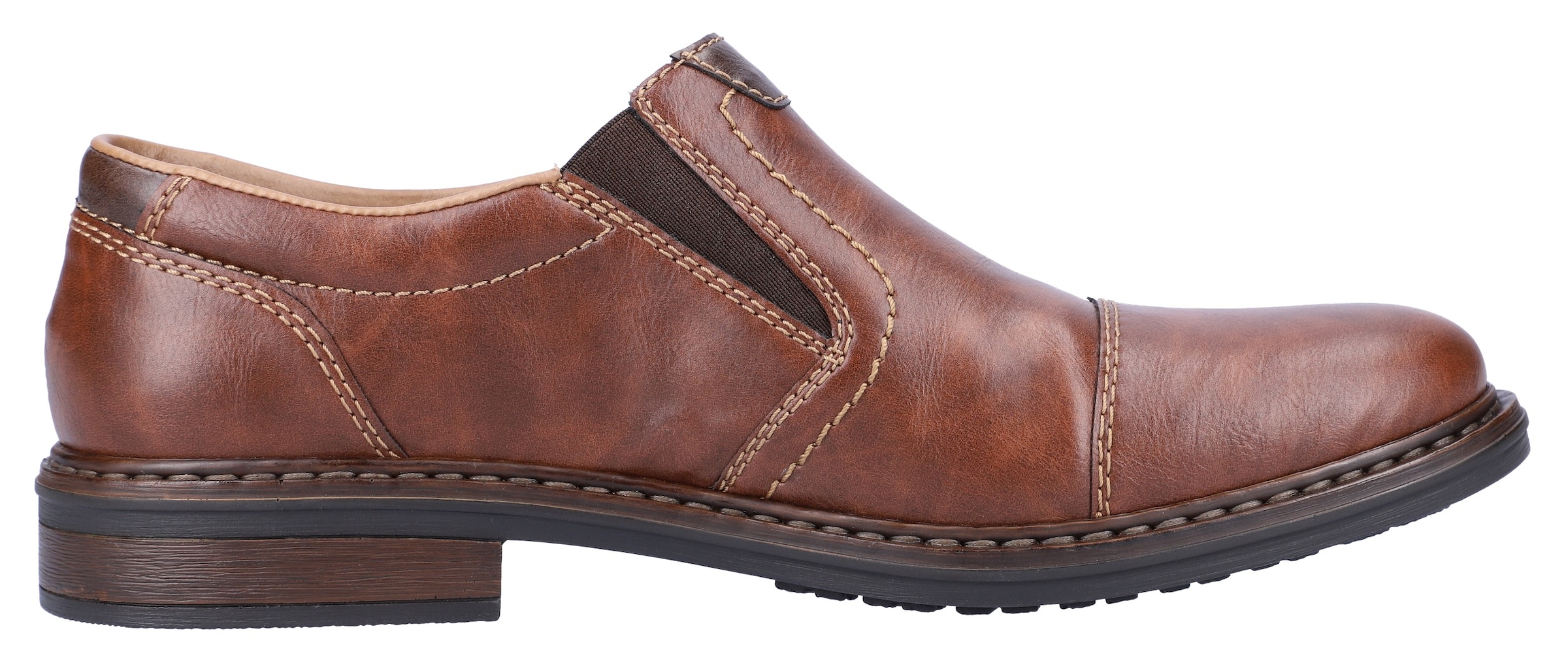 Rieker Slipper  , Halbschuh, Business-Schuh, Schlupfschuh mit Stretcheinsätze