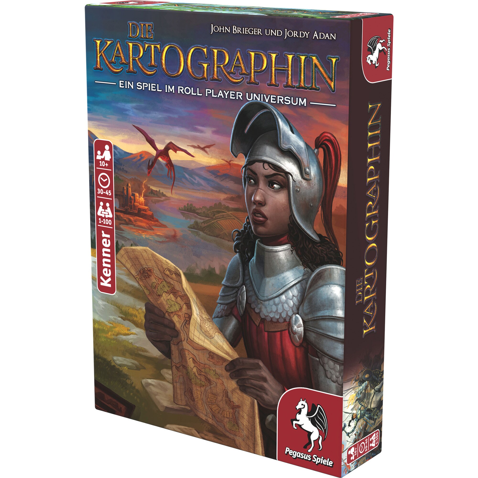 Pegasus Brettspiel Die Kartographin