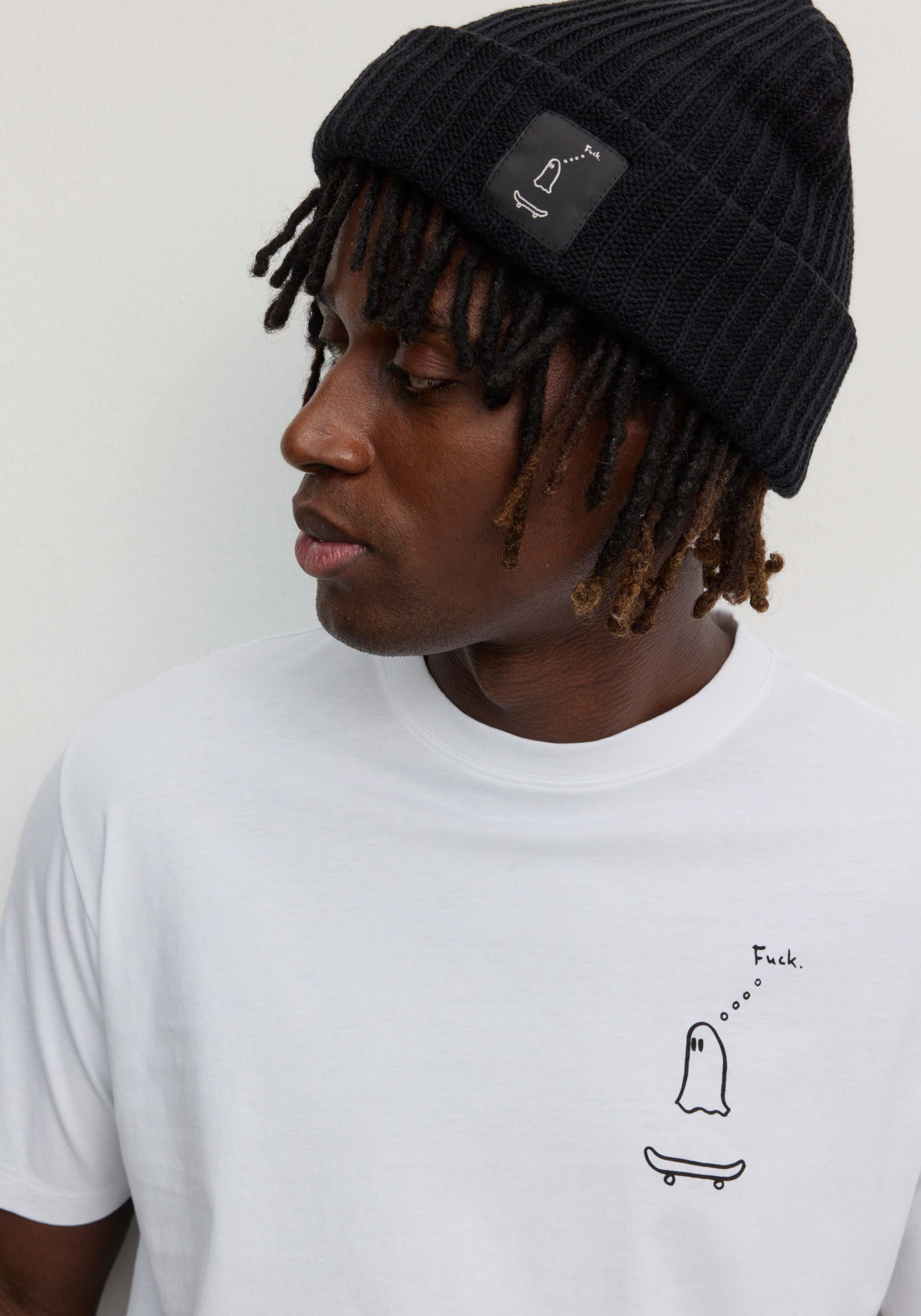 Recolution T-Shirt Aposeris Geisterfahrer White