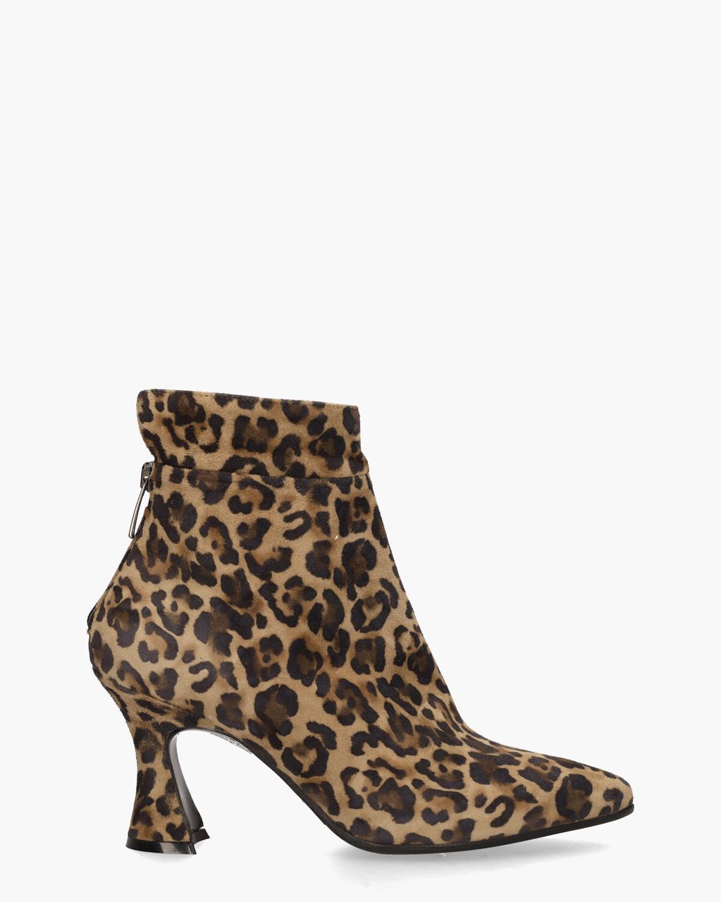Cypres 9928 Bruin/Zwart Dames Enkelboots