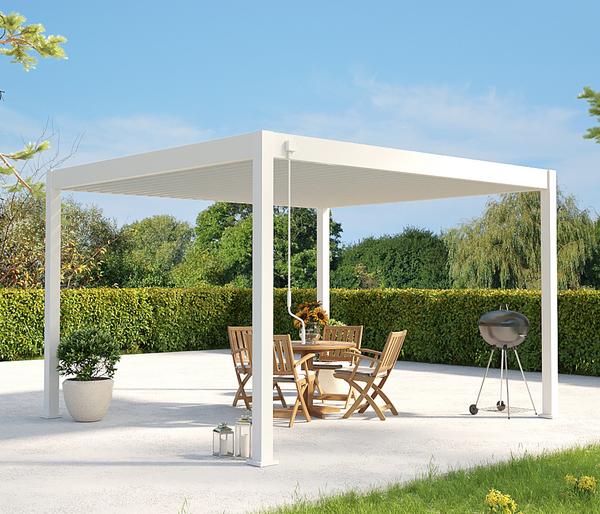 Weide Deluxe Pergola Voll-Alu, ca.