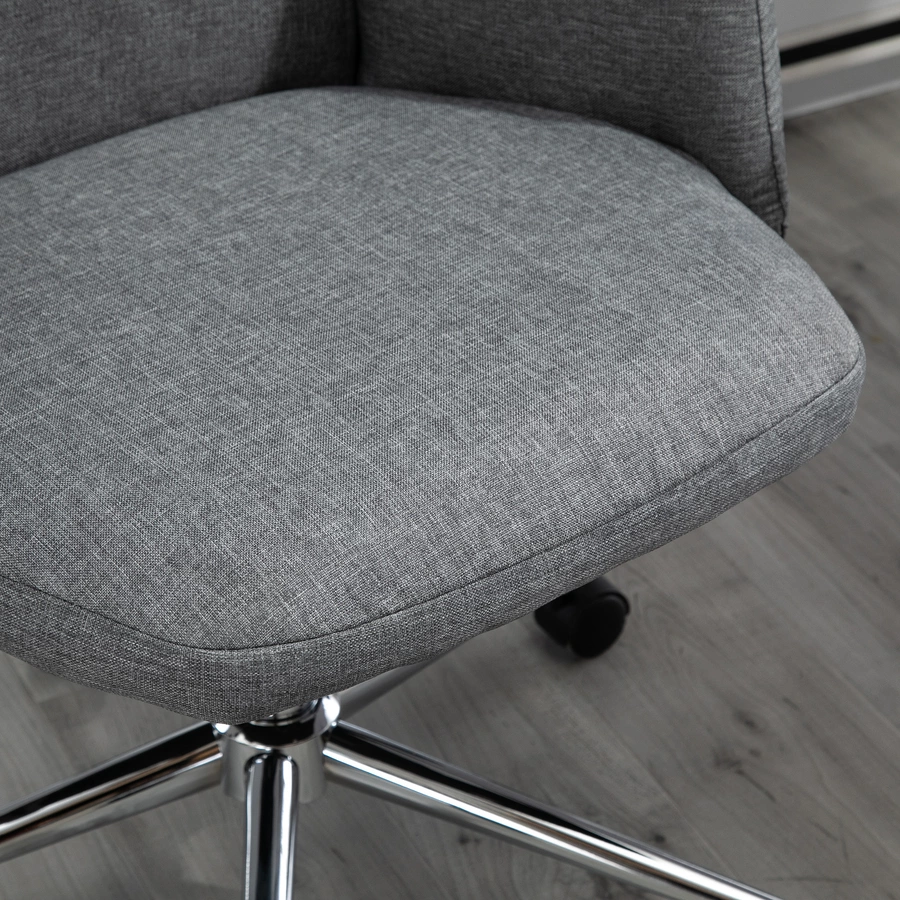Vinsetto Bürostuhl ergonomisch grau