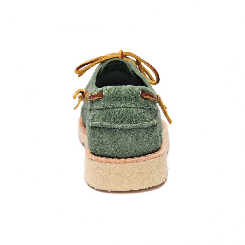 KEUKA Green Agave-Mocassin en daim pour homme