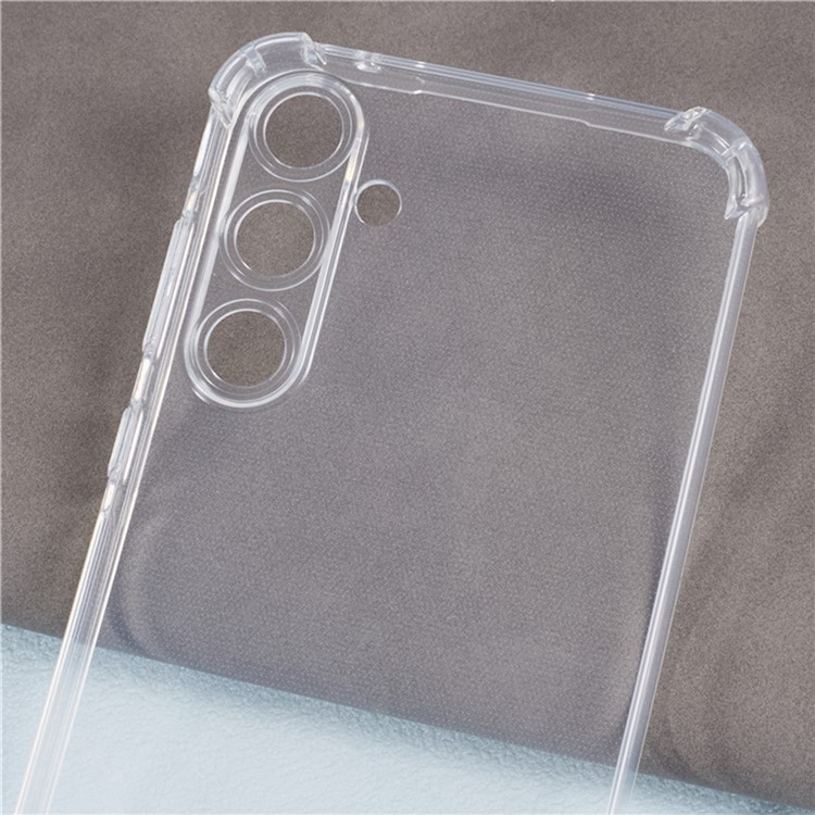 Samsung Galaxy A56 Gummi Hülle Air Cushion Fallschutz   Kameraschutz - Transparent