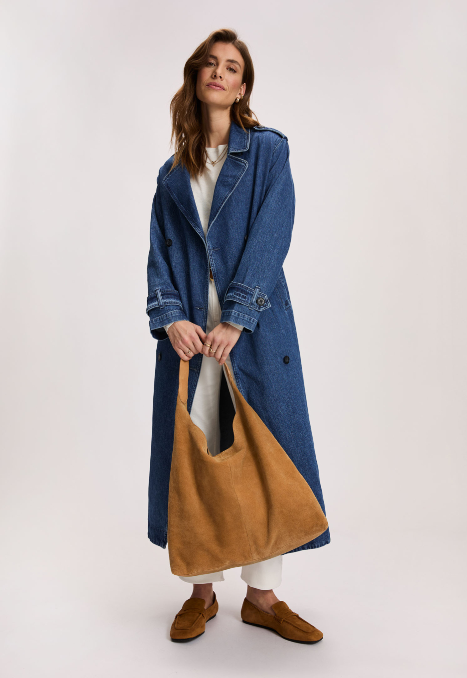 Silvercreek Denim Trench Jacket