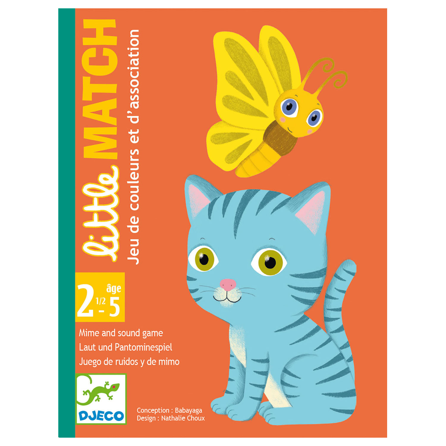 Djeco Little Match Kaartspel Dieren