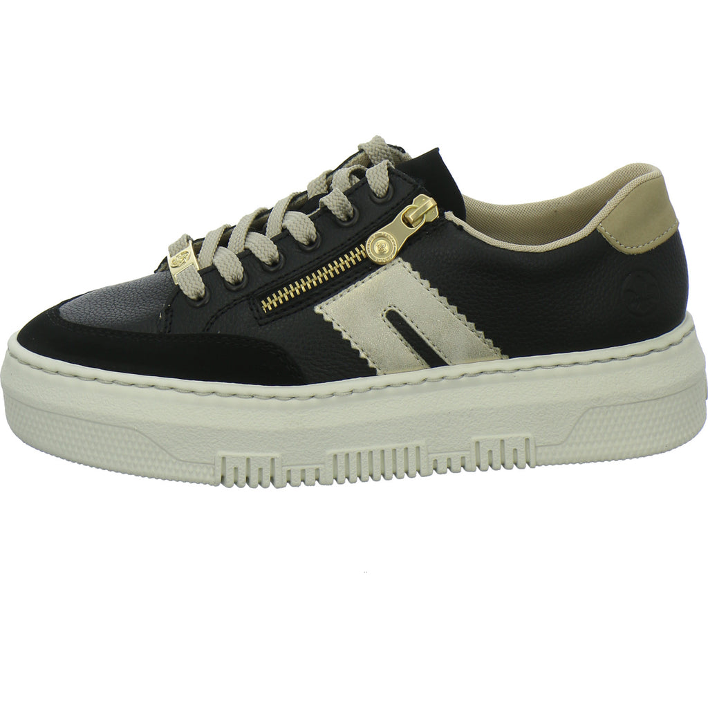 Rieker Sneaker Damen Schwarz-kombi