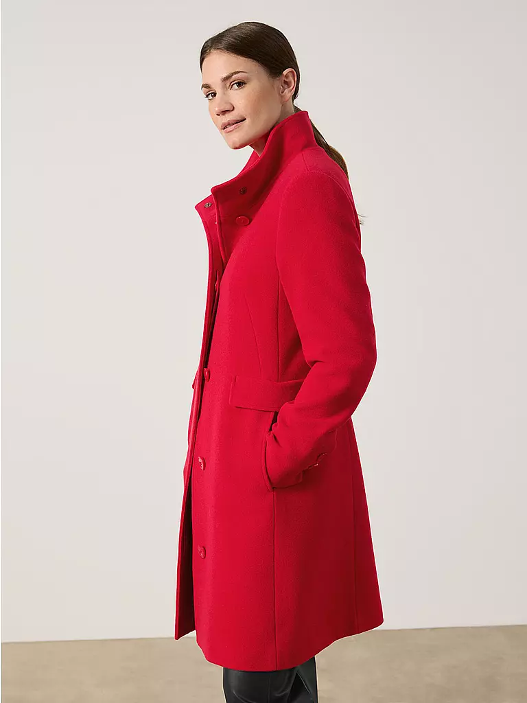 GERRY WEBER Wollmantel rot
