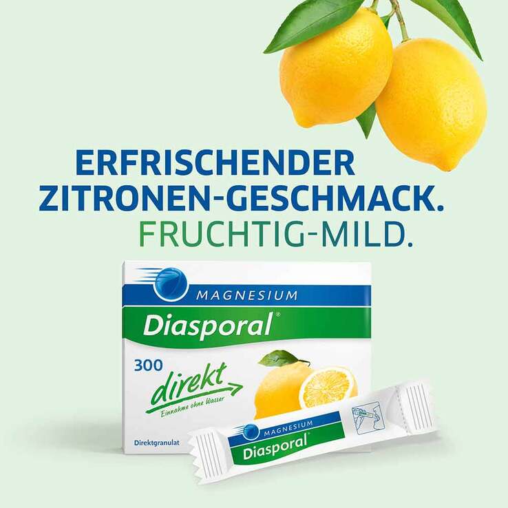 Magnesium Diasporal 300 direkt Granulat, 20 St