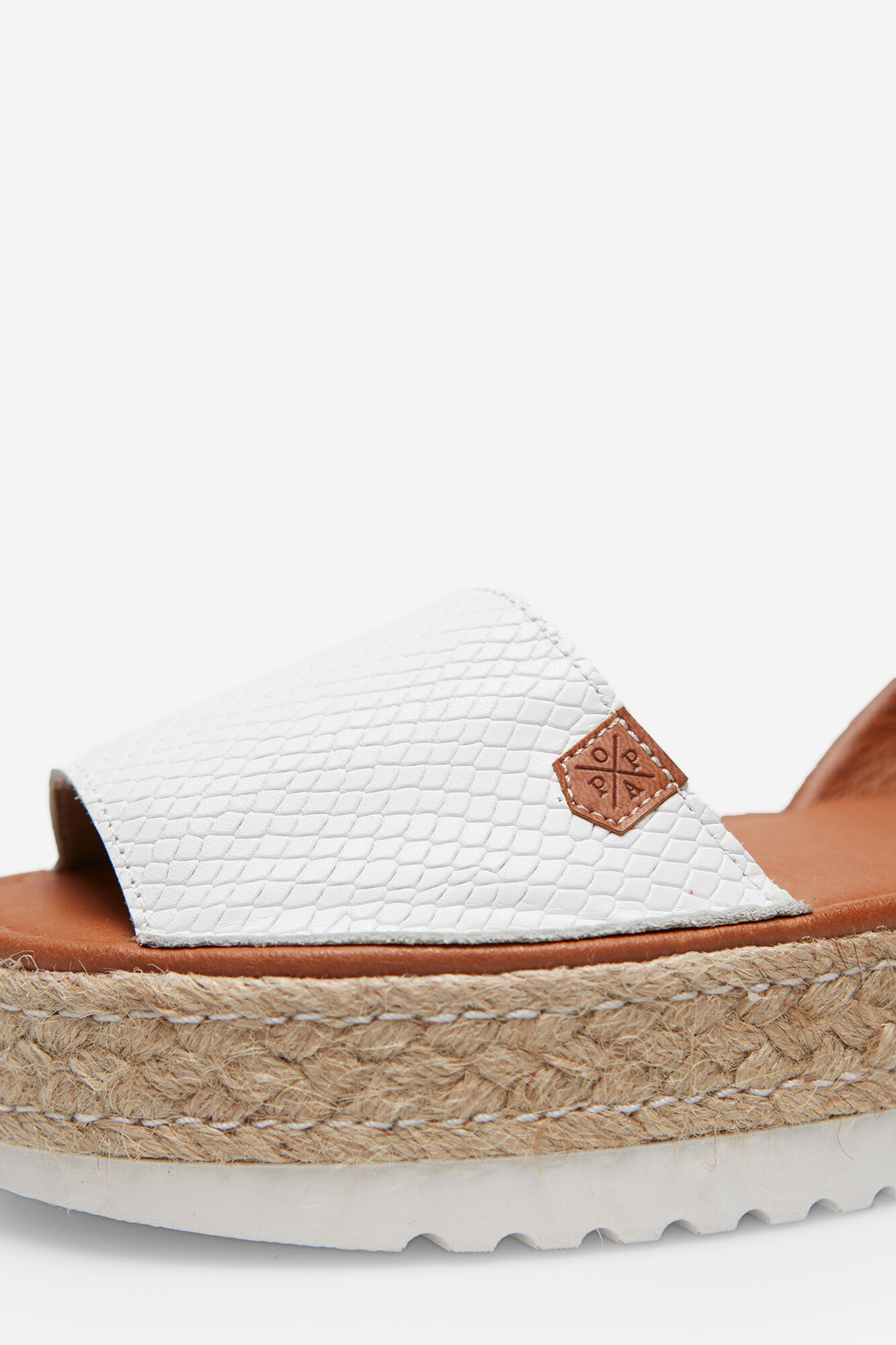 Menorquinas Saona Snake Branco - branco