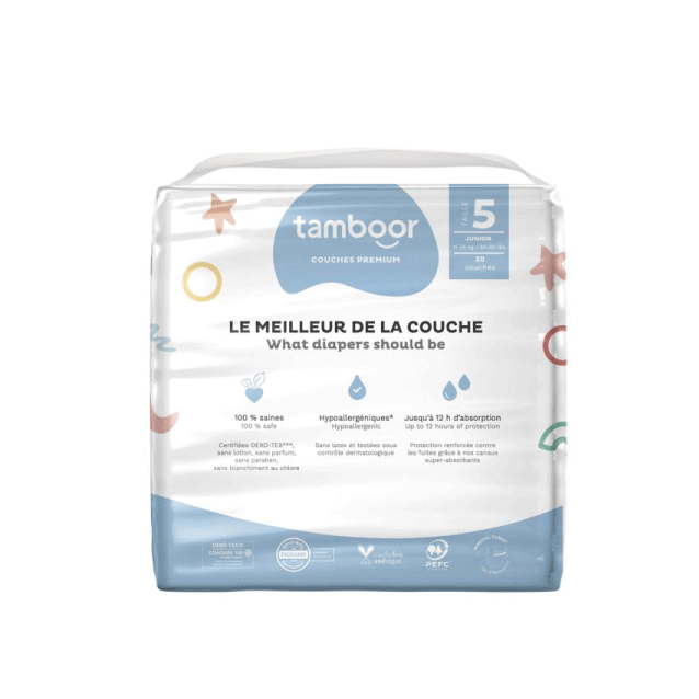 Couche Premium T5 Junior (11-24kg) - x20 - Ecru