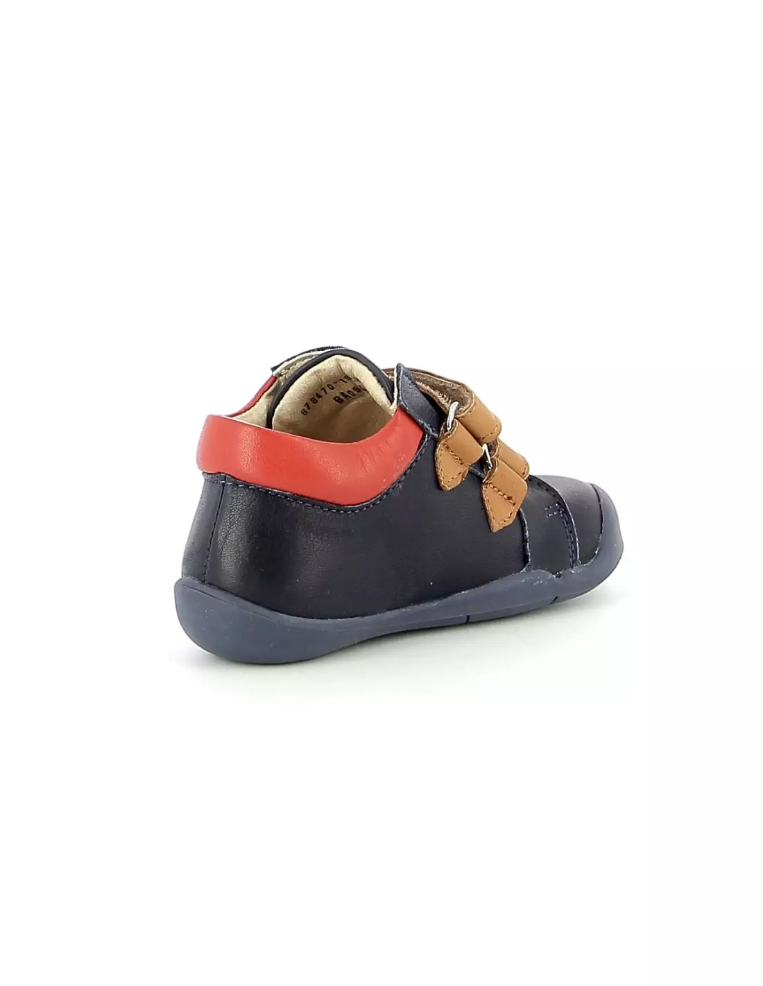 KICKERS WAMBAK - Bottes Marinecamelrouge
