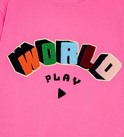 Molo Sweatshirt - Monti - Shocking Pink