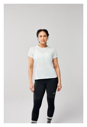 Maillot manches courtes Brooks Sprint Free 3.0 Blanc Femme