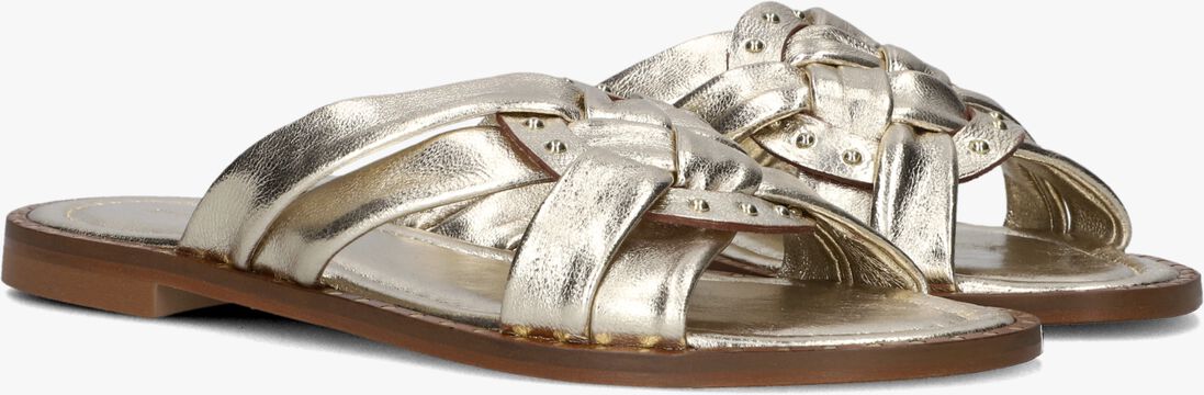gouden stefano lauran slippers 24003