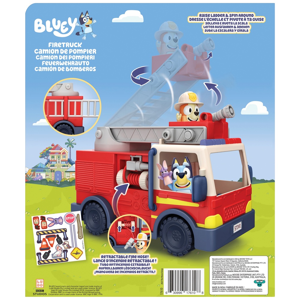 Bluey Feuerwehrwagen
