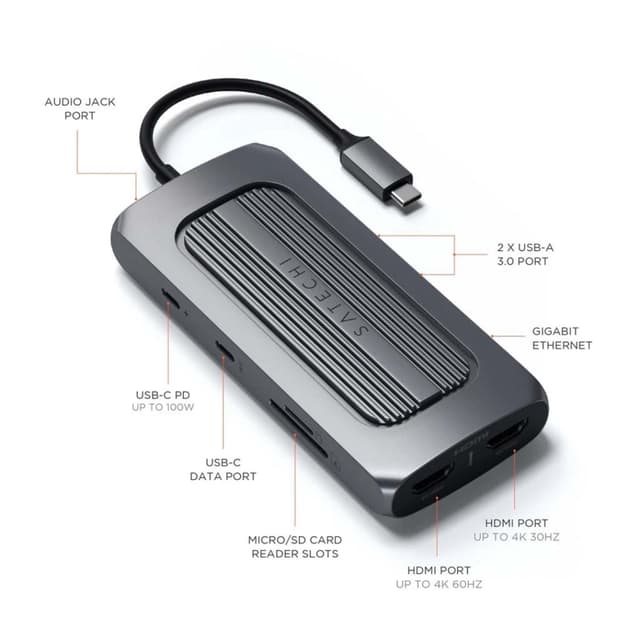 Satechi USB-C Multiport MX USB-hub