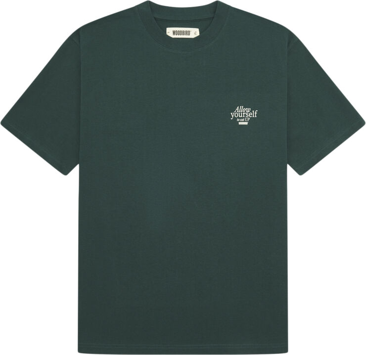 Woodbird WBBaine Eat Tee Sports green