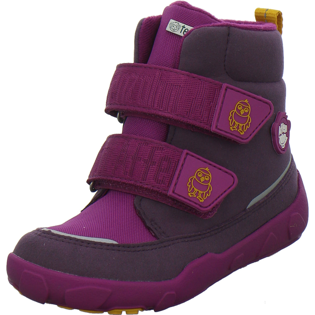 Affenzahn Winterschuhe Mädchen Vegan Comfy Bordeaux