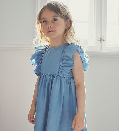 Huttelihut Kleid - Soft Chambray