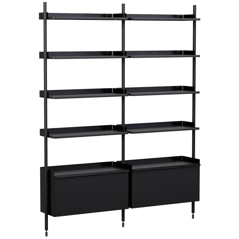 Hay Pier System 122 kast Black/Black