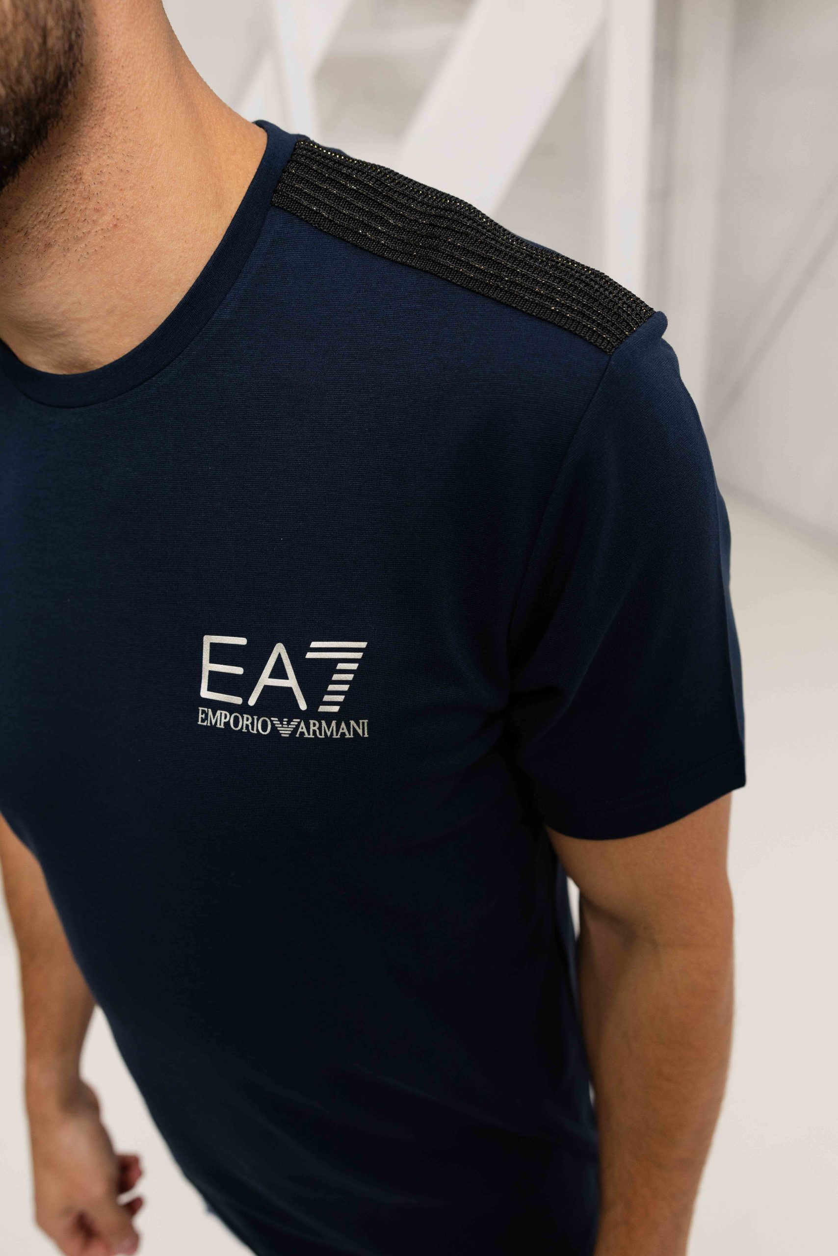 EA7 Emporio Armani 7M000299 T-Shirt Heren Donkerblauw