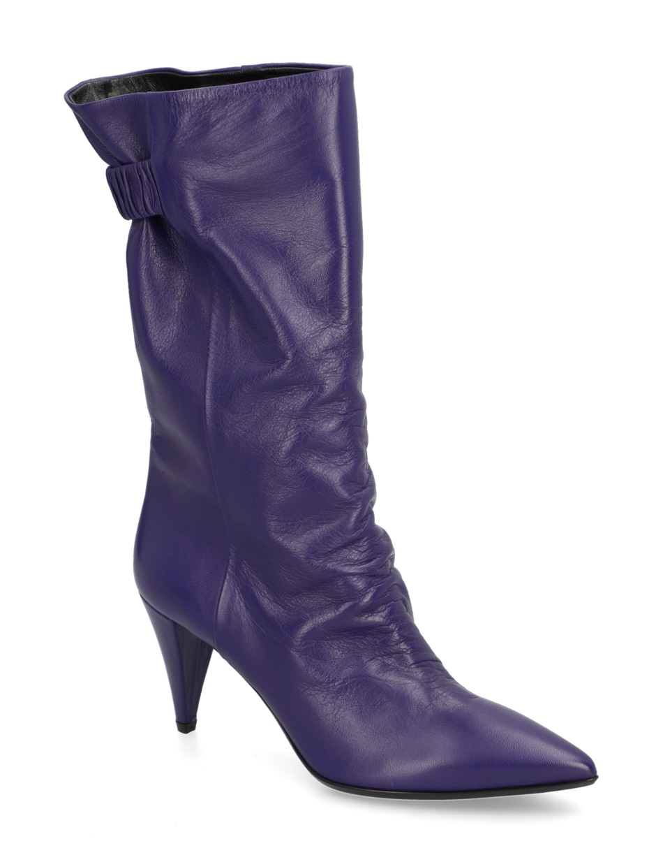 Glattleder Stiefelette