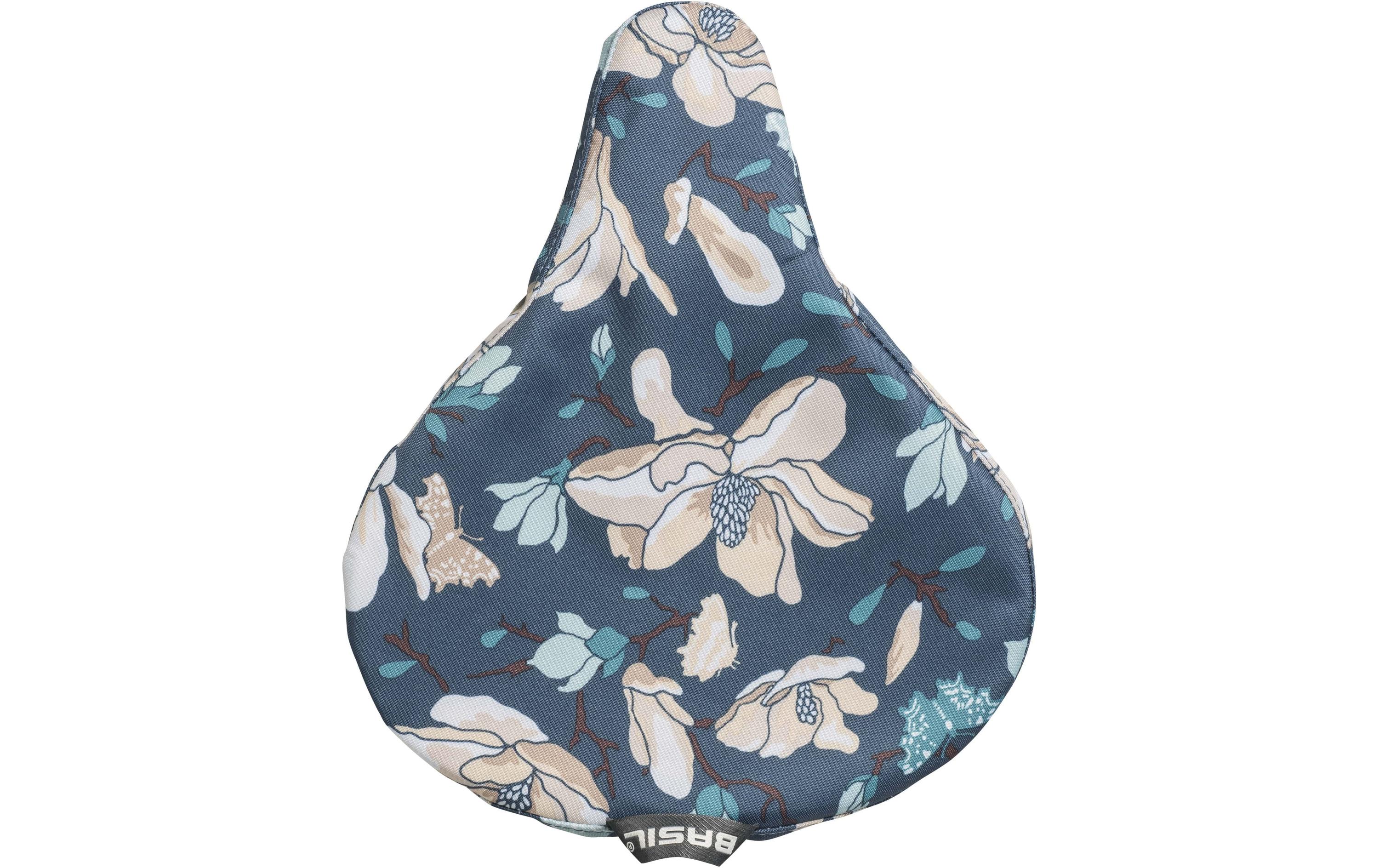 Fahrradsattel Magnolia Saddle Cover BlauSattelabdeckung gegen Regenschauer