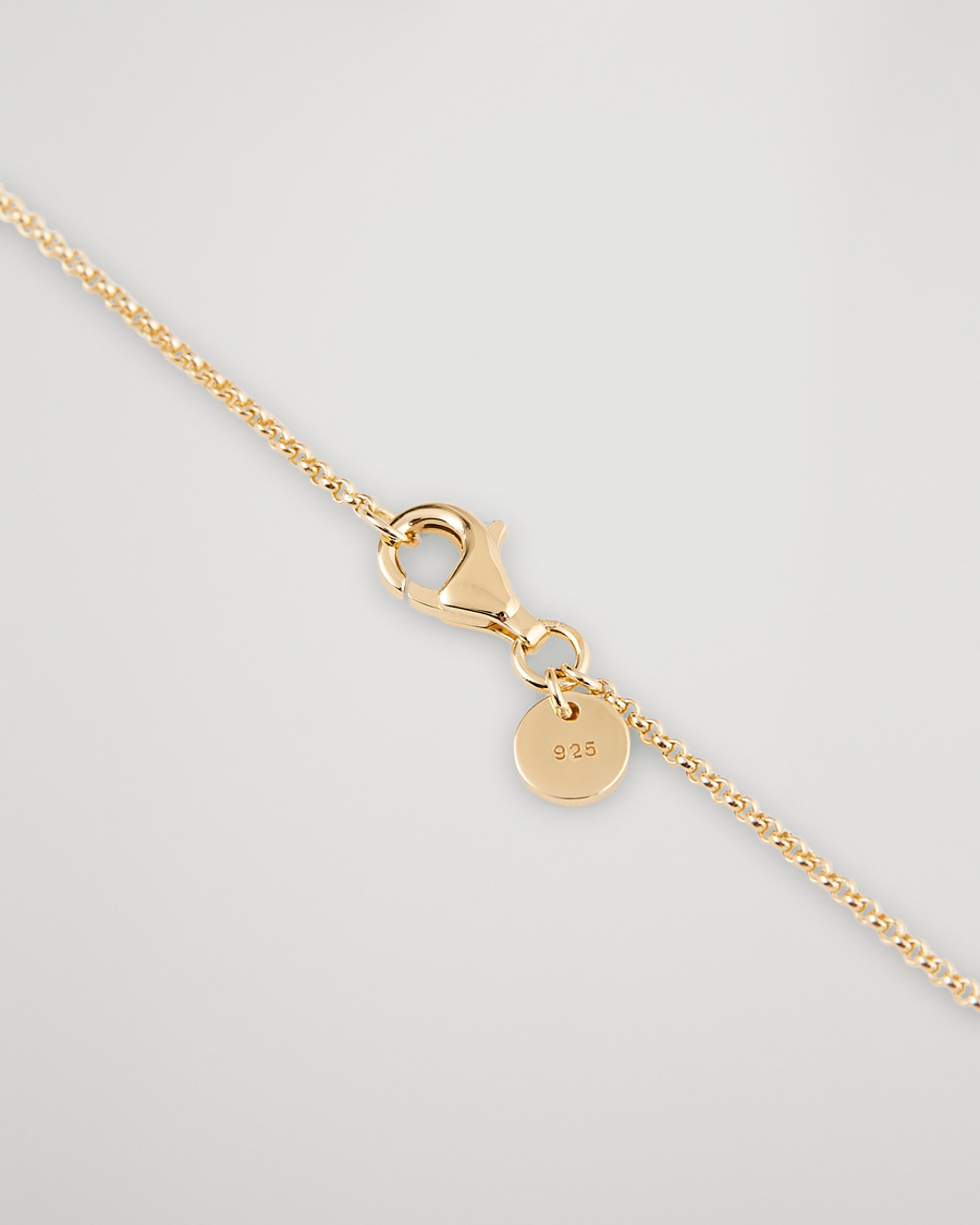 Tom Wood Tarot Strength Pendant Necklace Gold
