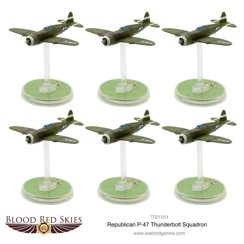 Blood Red Skies: Republic P-47 Thunderbolt Squadron, 6 planes