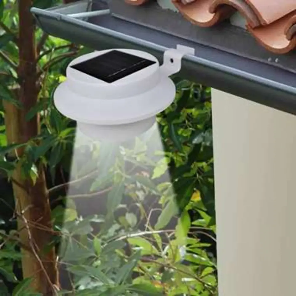 vidaXL - Buitenlamp - Wit - Kunststof - 6 stuks