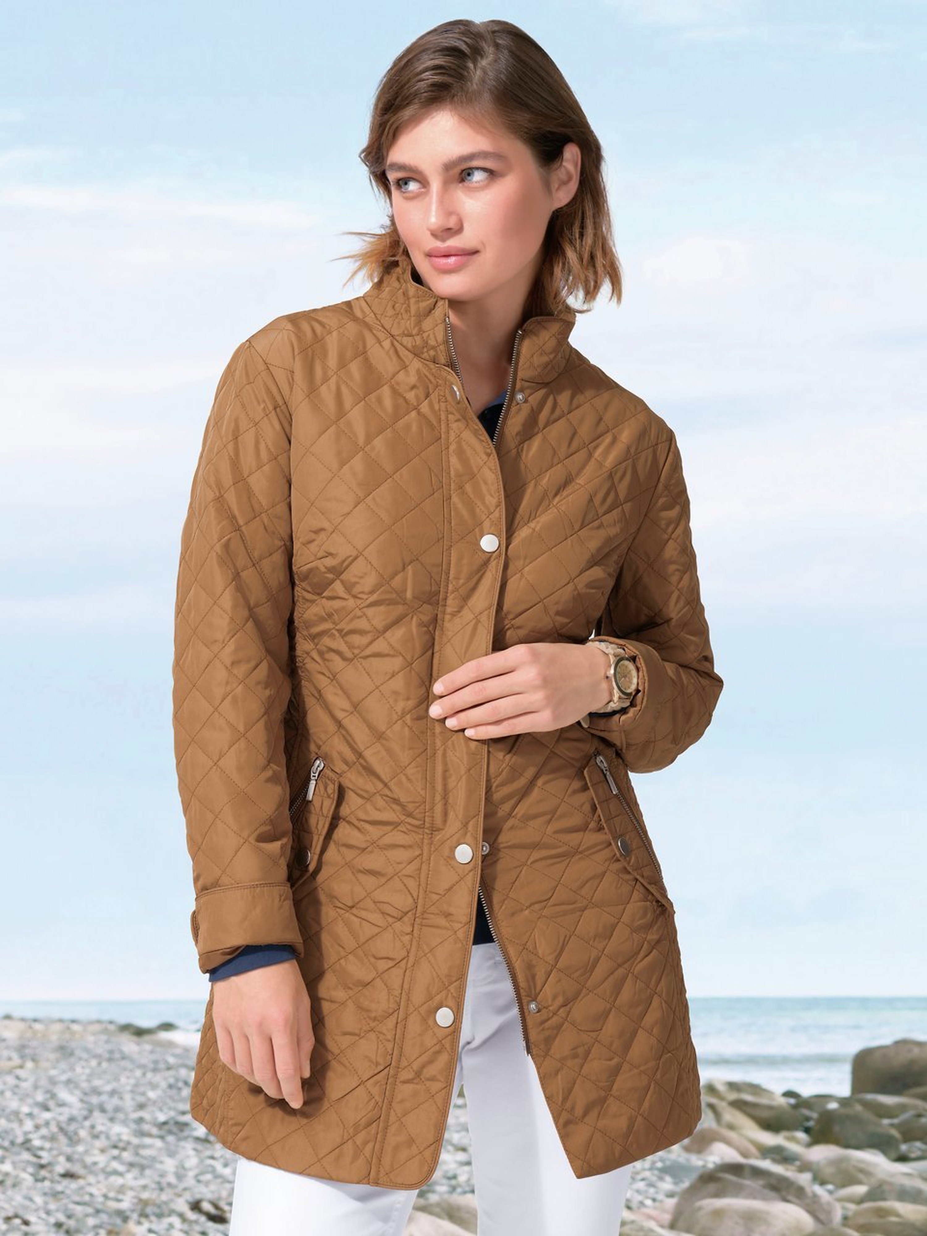 Long-Steppjacke