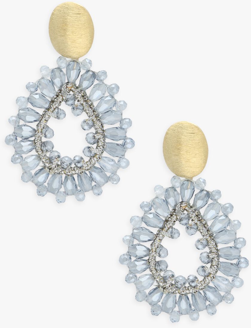 multi lott. gioielli oorbellen drop crystal small