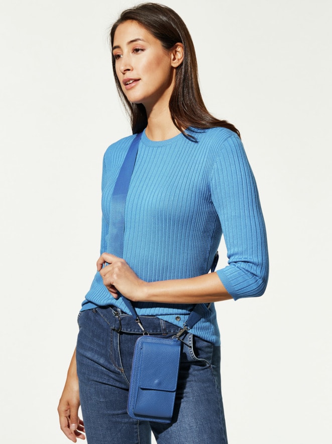 Leder-Handy-Portemonnaie