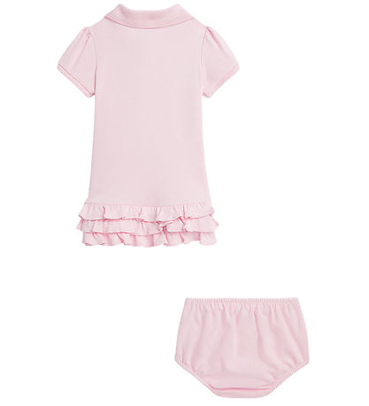 Polo Ralph Lauren Kleid m. Bloomers - Hinweis auf Pink
