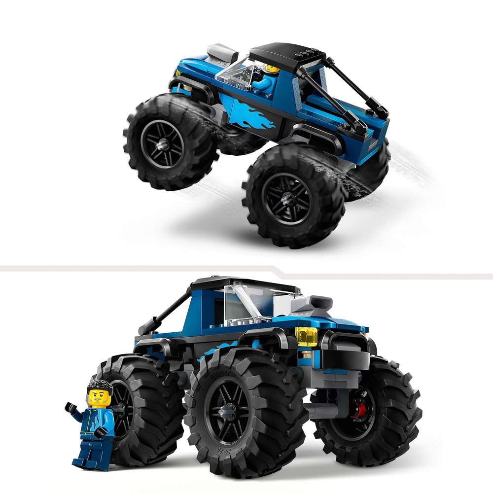 LEGO City 60402 Blauer Monstertruck Spielzeugfahrzeug-Spielset