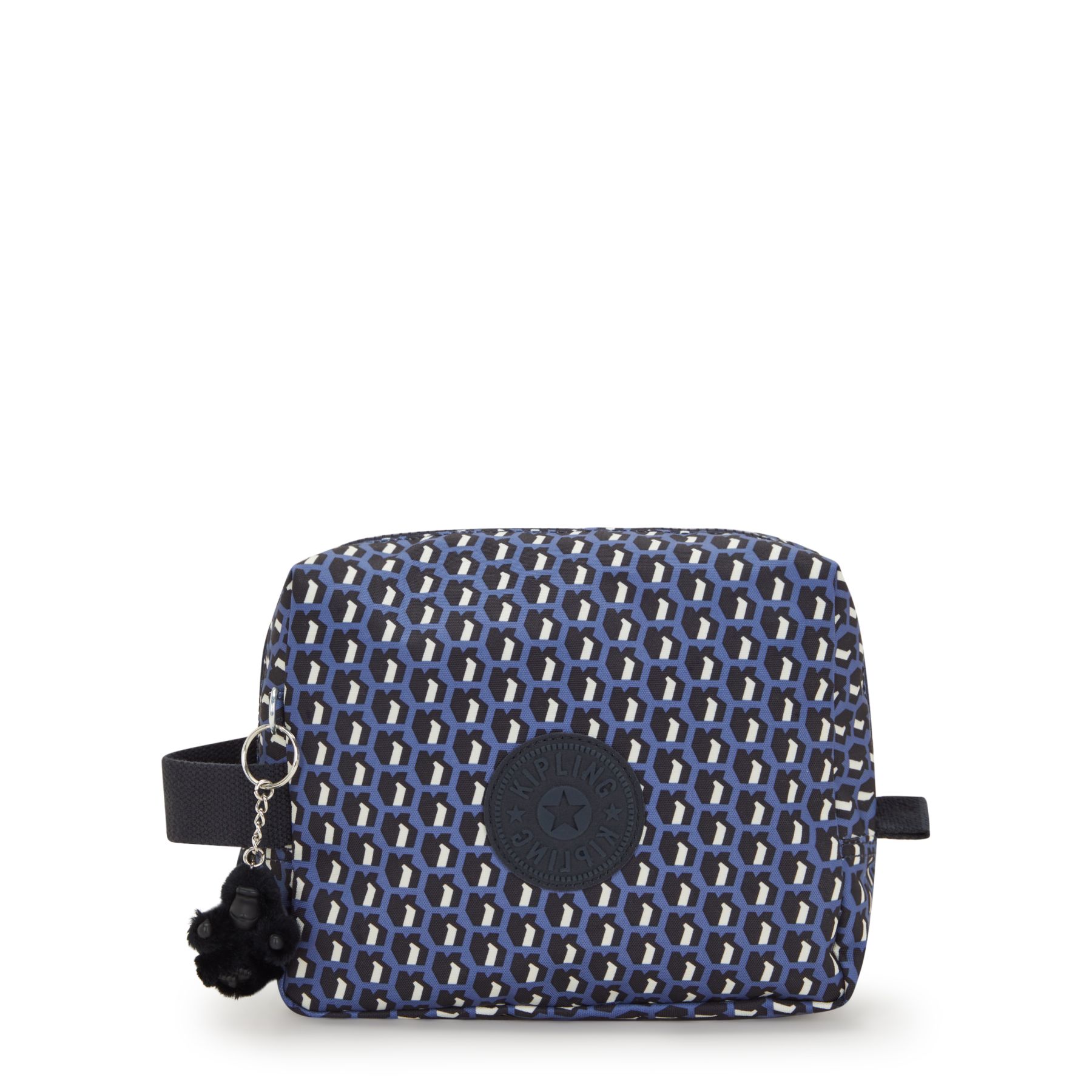 PARAC Grande Trousse de Toilette avec Poignée Latérale - 3D K Blue