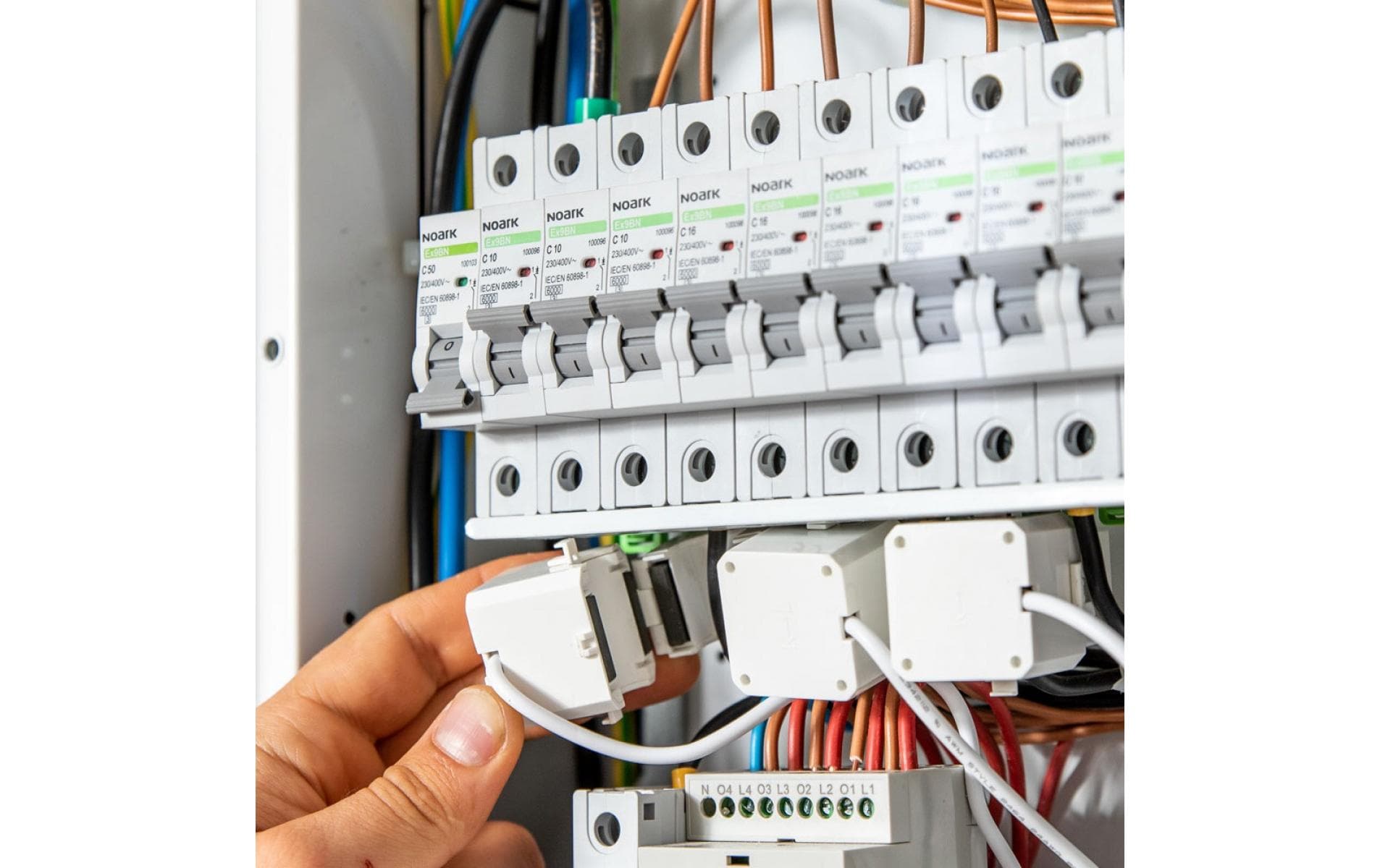 Dreiphasen-Energiezähler Shelly 3EM<br>WiFi 3-Phasen Energy Meter