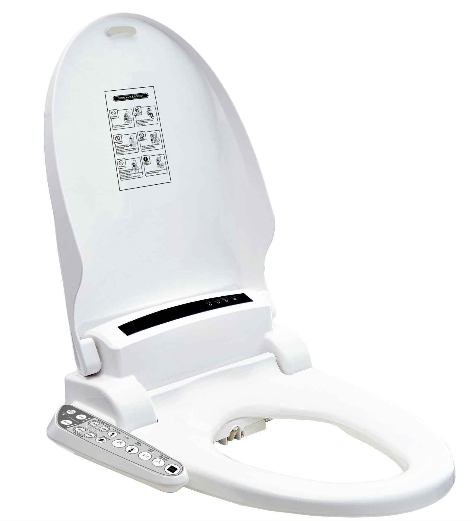 Jet-Line Bidet WC Dusche mit Sitzheizung Föhn Warmwasser Absenkautomatik WC Deckel Bad Badezimmer WC Sitz